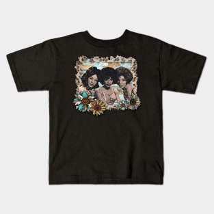 Vandellas Vinyl Visions Martha's Motown Classics Graphic Tee Series Kids T-Shirt